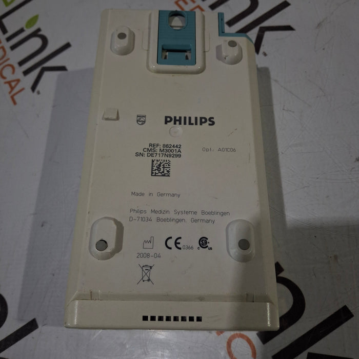 Philips M3001A-A01C06 Fast SpO2, NIBP, ECG, Temp, IBP MMS Module
