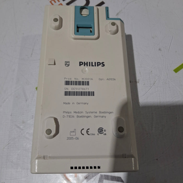 Philips M3001A-A01C06 Fast SpO2, NIBP, ECG, Temp, IBP MMS Module