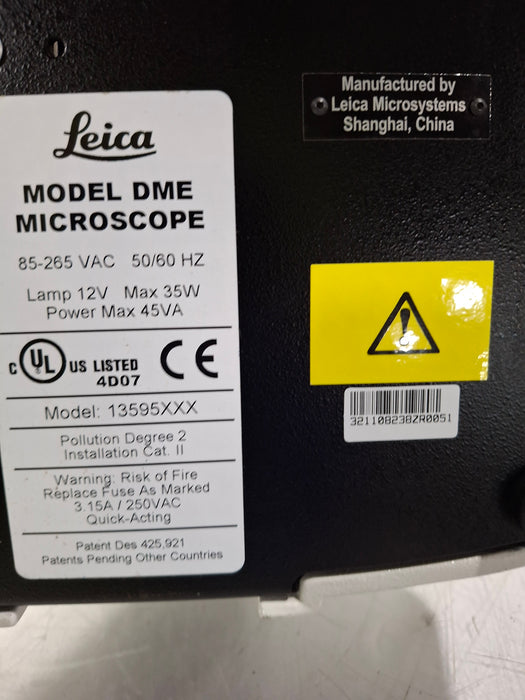 Leica DME Binocular Microscope