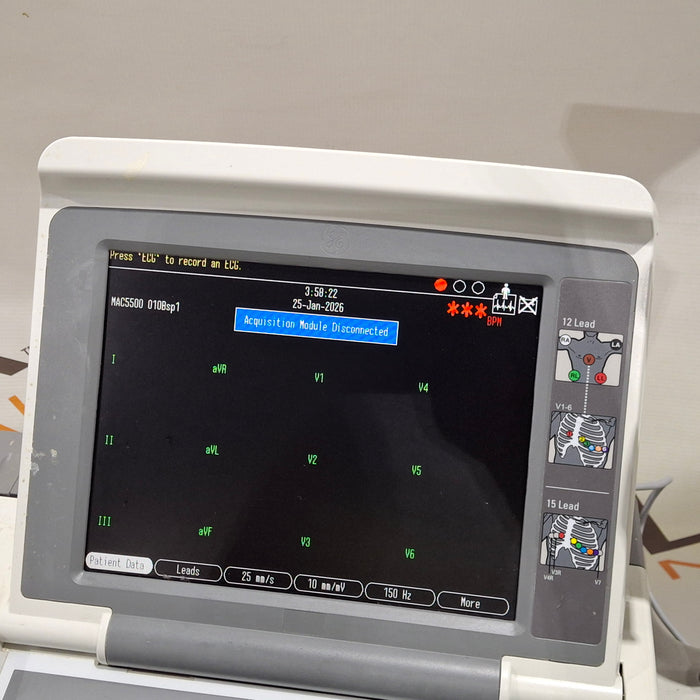 GE Healthcare MAC 5500 ECG without CAM Module