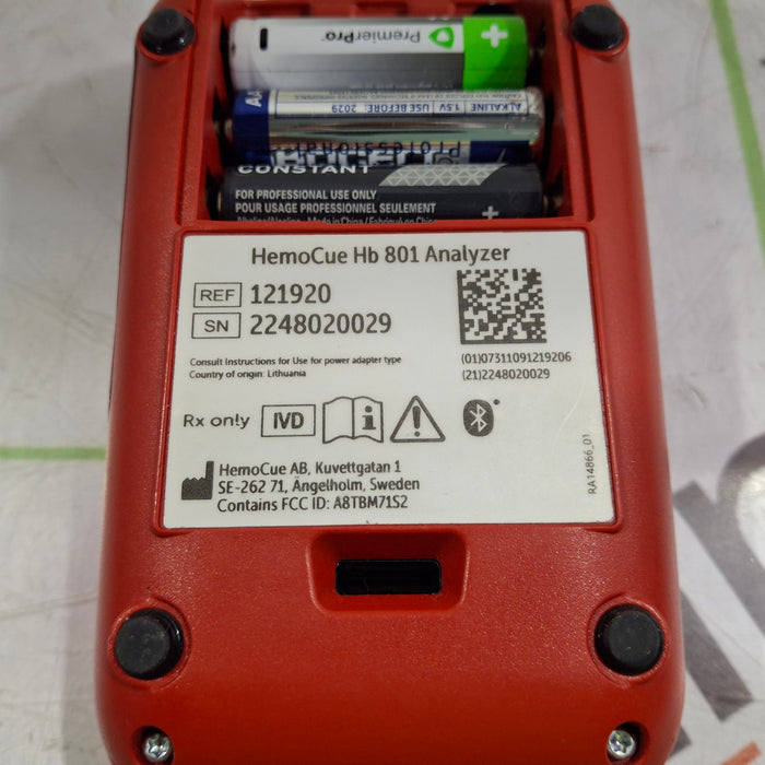 HemoCue Hb 801 Hemoglobin System Analyzer