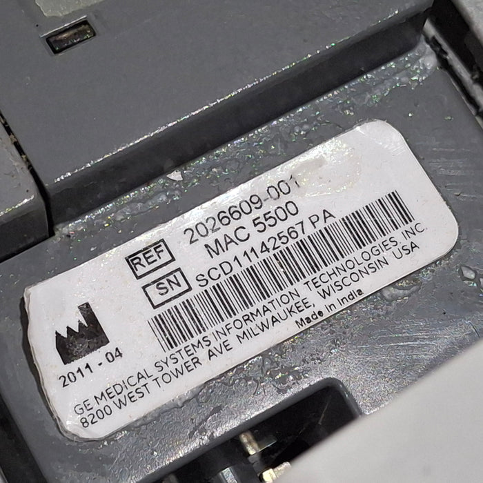 GE Healthcare MAC 5500 ECG without CAM Module