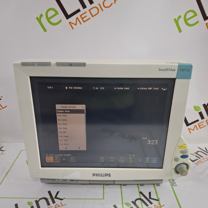 Philips IntelliVue MP70 Patient Monitor