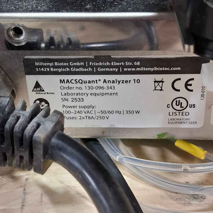 Miltenyi Biotec Inc MacsQuant Flow Cytometer