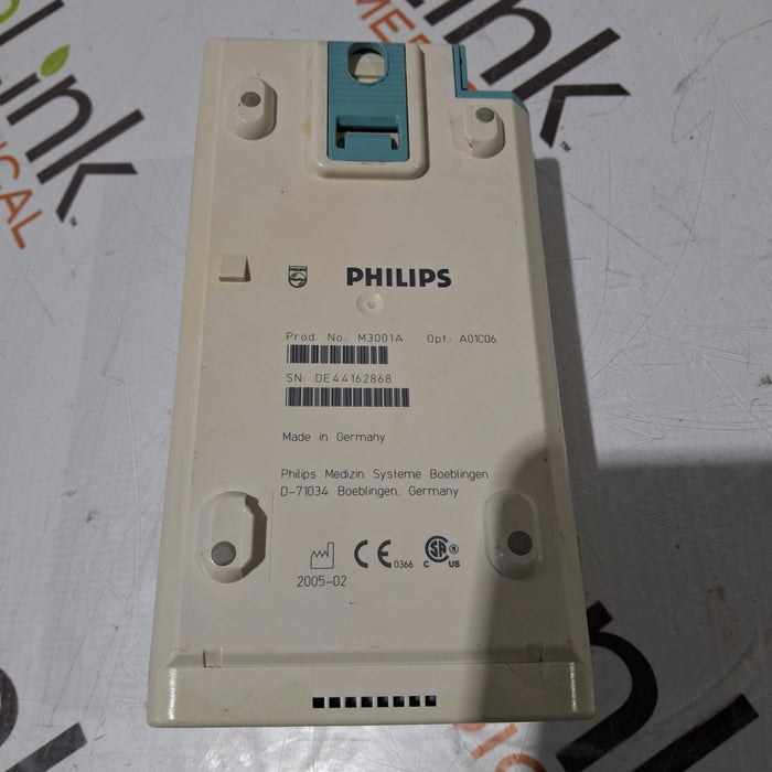 Philips M3001A-A01C06 Fast SpO2, NIBP, ECG, Temp, IBP MMS Module