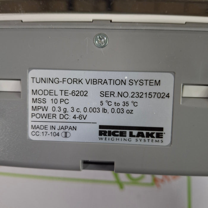 Rice Lake Weighing Systems TE-6202 Tuning-Fork Vibration System