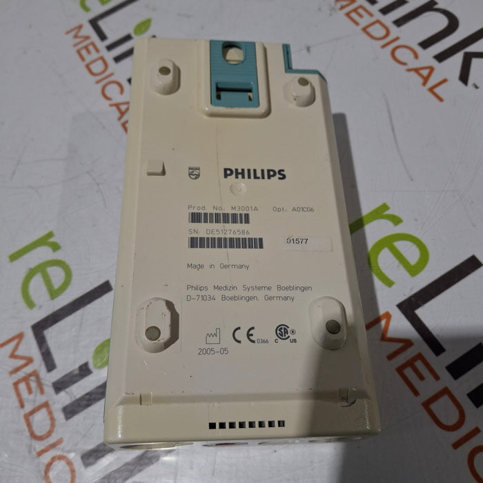 Philips Philips M3001A-A01C06 Fast SpO2, NIBP, ECG, Temp, IBP MMS Module Patient Monitors reLink Online