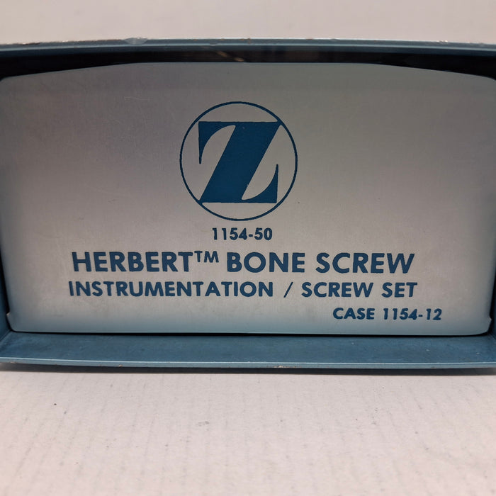 Zimmer 1154-50 Herbert Bone Screw Instrument Screw Set