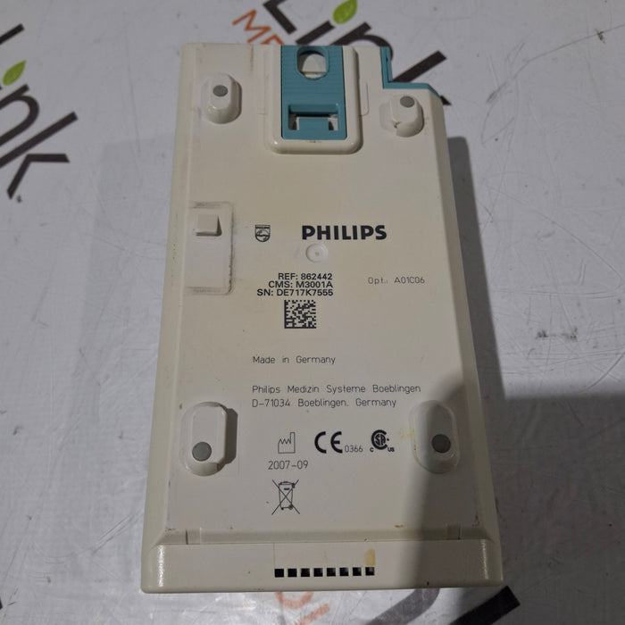 Philips M3001A-A01C06 Fast SpO2, NIBP, ECG, Temp, IBP MMS Module