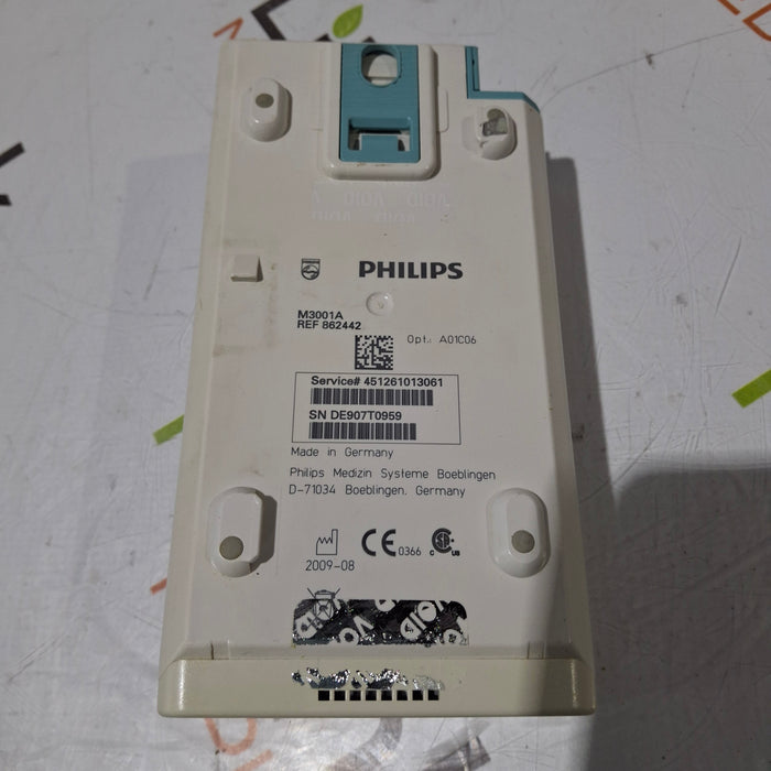 Philips M3001A-A01C06 Fast SpO2, NIBP, ECG, Temp, IBP MMS Module