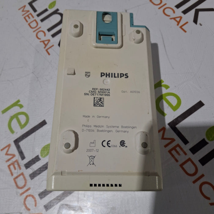 Philips M3001A-A01C06 Fast SpO2, NIBP, ECG, Temp, IBP MMS Module