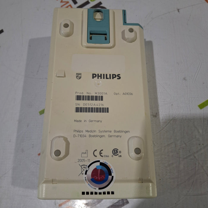 Philips M3001A-A01C06 Fast SpO2, NIBP, ECG, Temp, IBP MMS Module