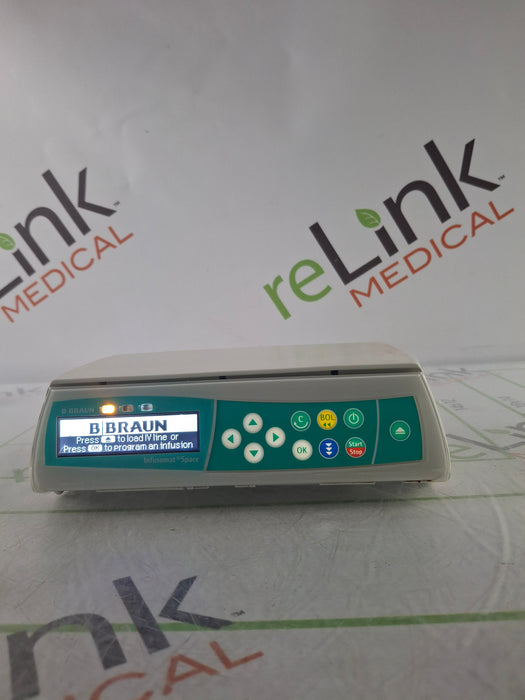 B. Braun Infusomat Space w/Pole Clamp & AC Adapter Infusion Pump