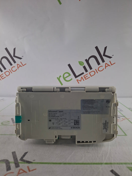 B. Braun Infusomat Space w/Pole Clamp & AC Adapter Infusion Pump