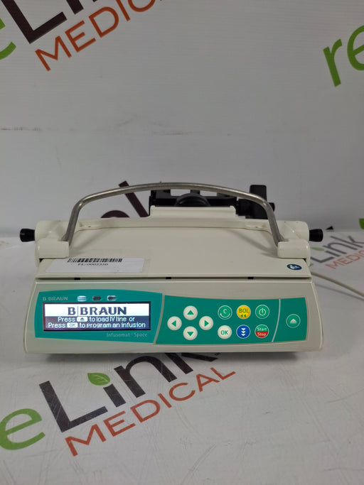 B. Braun B. Braun Infusomat Space w/Pole Clamp & AC Adapter Infusion Pump Infusion Pump reLink Online