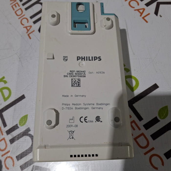Philips M3001A-A01C06 Fast SpO2, NIBP, ECG, Temp, IBP MMS Module