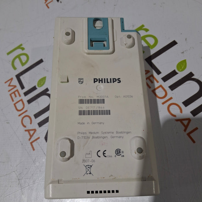 Philips M3001A-A01C06 Fast SpO2, NIBP, ECG, Temp, IBP MMS Module
