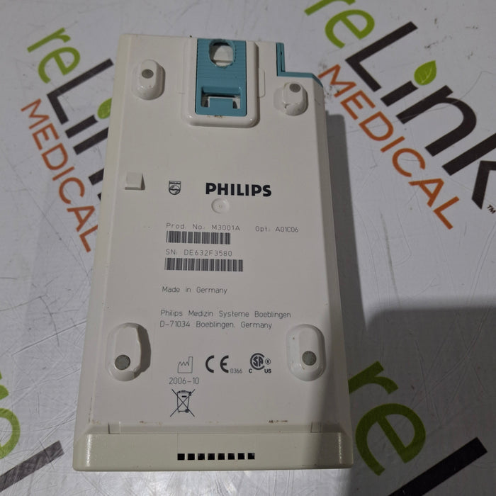 Philips M3001A-A01C06 Fast SpO2, NIBP, ECG, Temp, IBP MMS Module