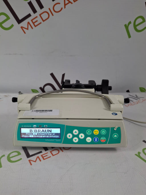 B. Braun B. Braun Infusomat Space w/Pole Clamp & AC Adapter Infusion Pump Infusion Pump reLink Online