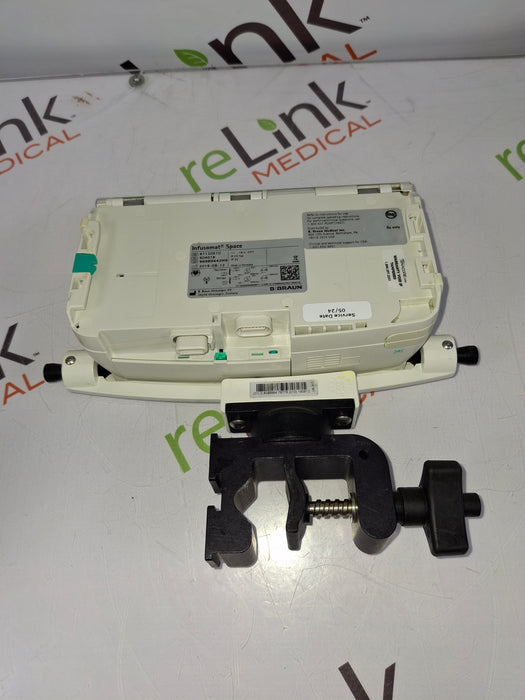 B. Braun B. Braun Infusomat Space w/Pole Clamp & AC Adapter Infusion Pump Infusion Pump reLink Online