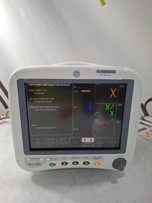 GE Healthcare GE Healthcare Dash 4000 - GE/Nellcor SpO2 Patient Monitor Patient Monitors reLink Online