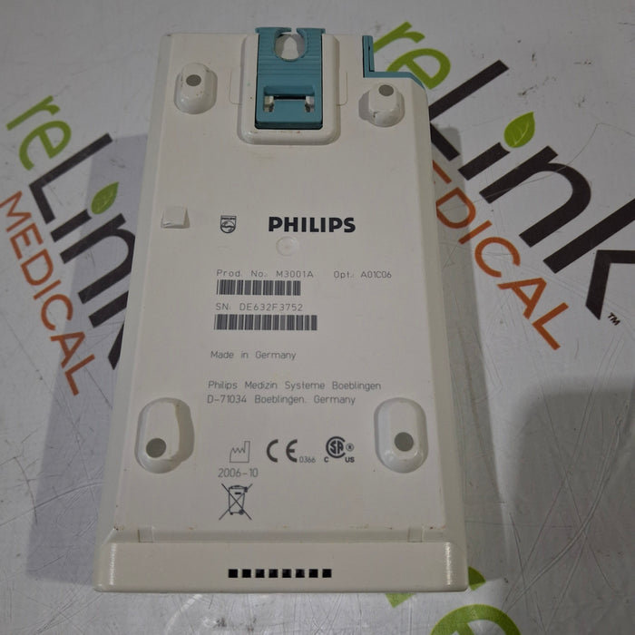 Philips M3001A-A01C06 Fast SpO2, NIBP, ECG, Temp, IBP MMS Module