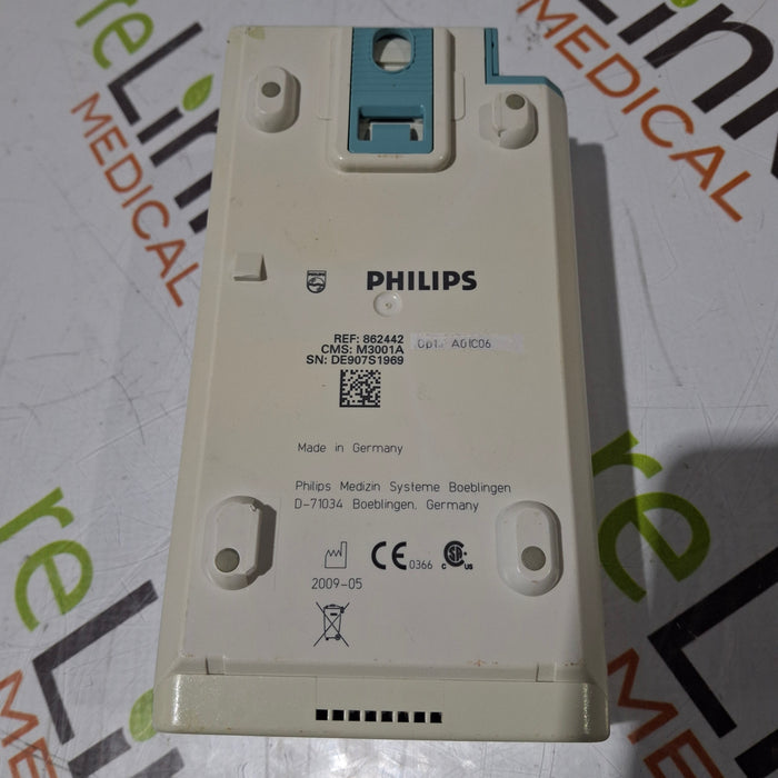 Philips M3001A-A01C06 Fast SpO2, NIBP, ECG, Temp, IBP MMS Module