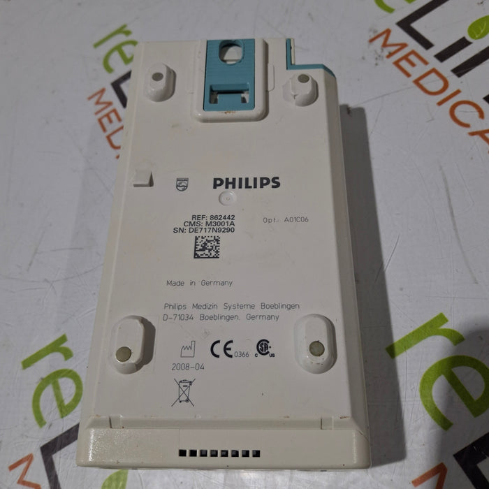 Philips M3001A-A01C06 Fast SpO2, NIBP, ECG, Temp, IBP MMS Module