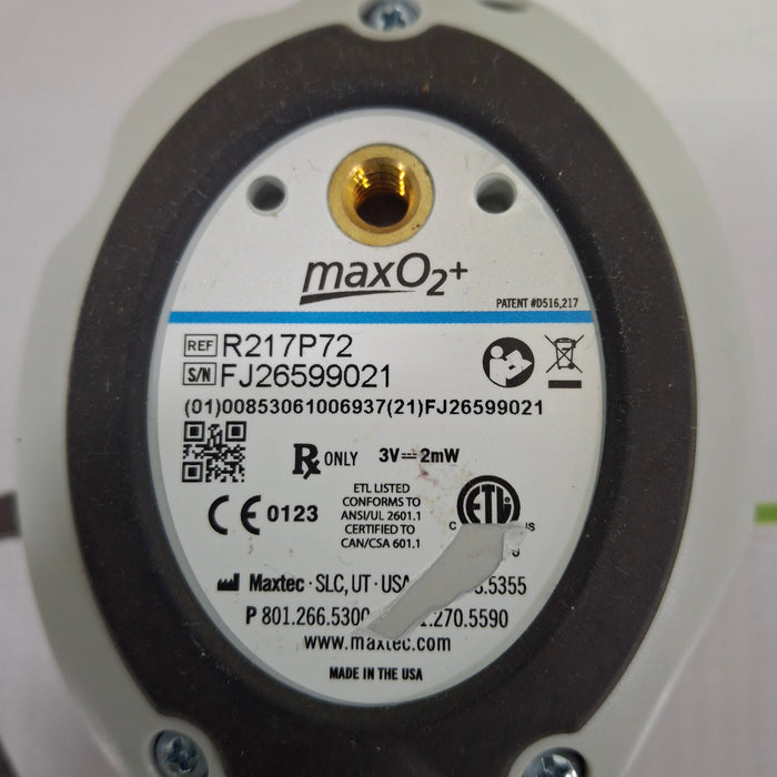 Maxtec, Inc. MaxO2+ Oxygen Monitor
