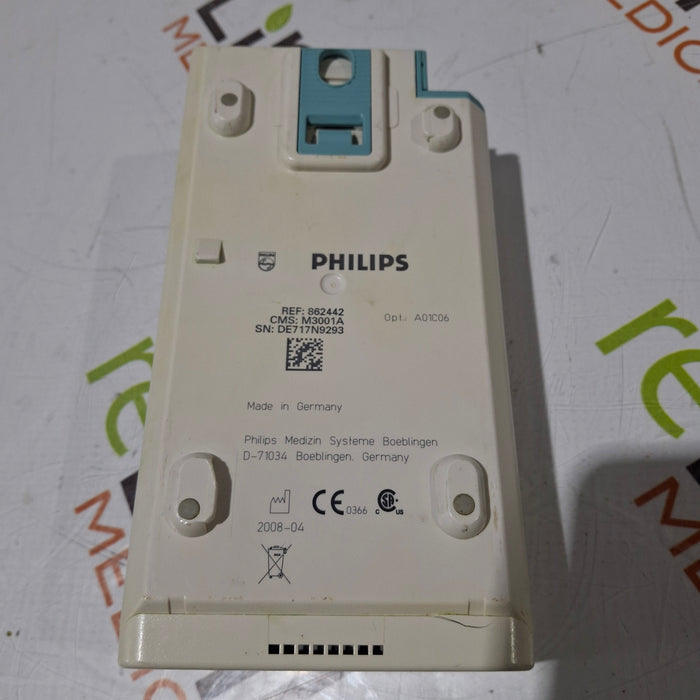 Philips M3001A-A01C06 Fast SpO2, NIBP, ECG, Temp, IBP MMS Module