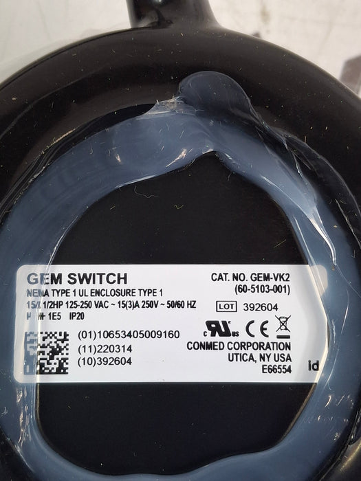 ConMed ConMed 60-5103-001 Bipolar Foot Switch Electrosurgical Units reLink Online
