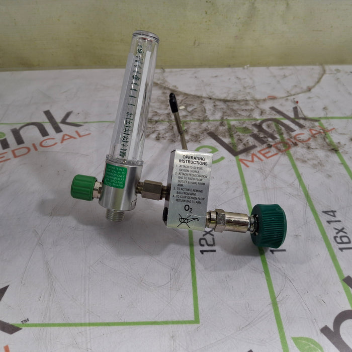 Allied Medical Timeter Oxygen Flowmeter