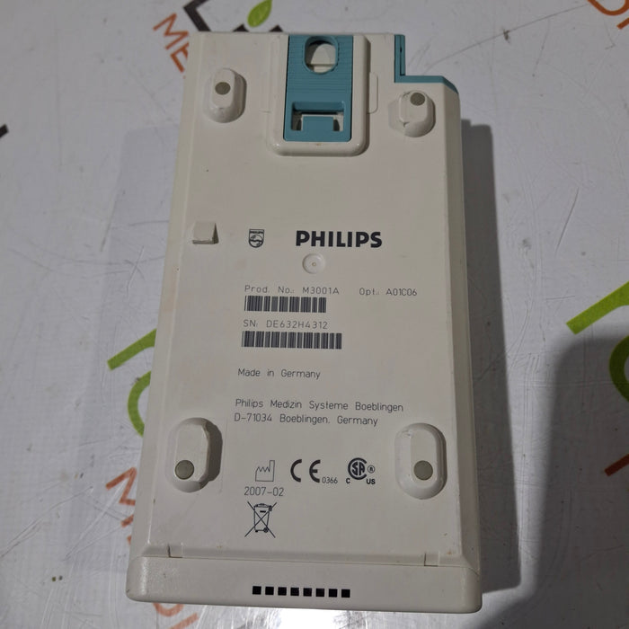 Philips M3001A-A01C06 Fast SpO2, NIBP, ECG, Temp, IBP MMS Module