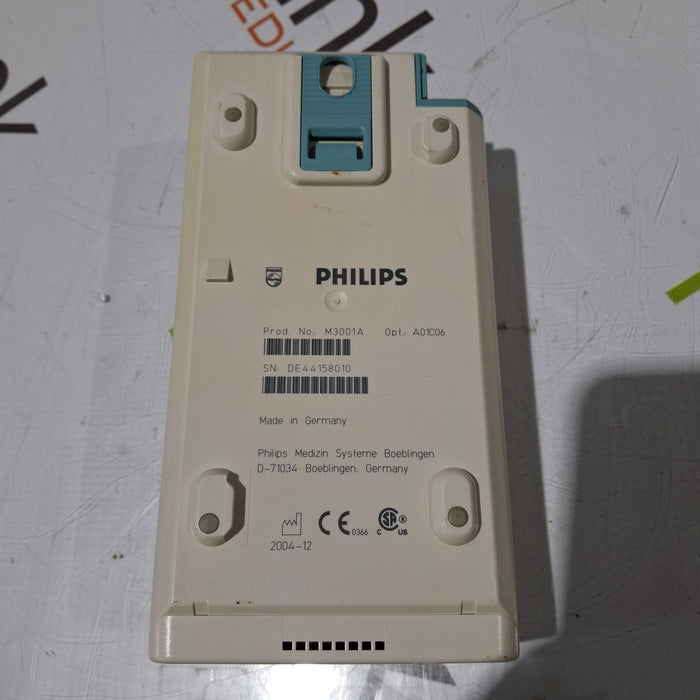 Philips M3001A-A01C06 Fast SpO2, NIBP, ECG, Temp, IBP MMS Module