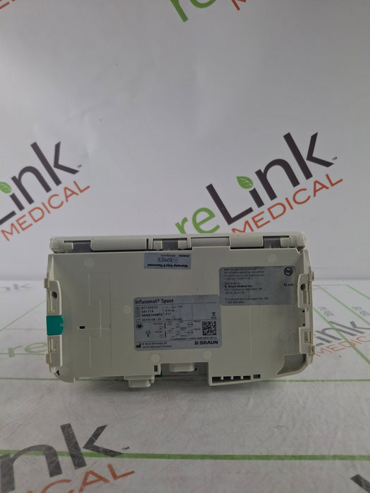 B. Braun Infusomat Space w/Pole Clamp & AC Adapter Infusion Pump