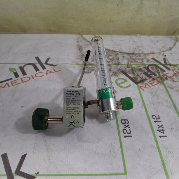 Allied Medical Timeter Oxygen Flowmeter