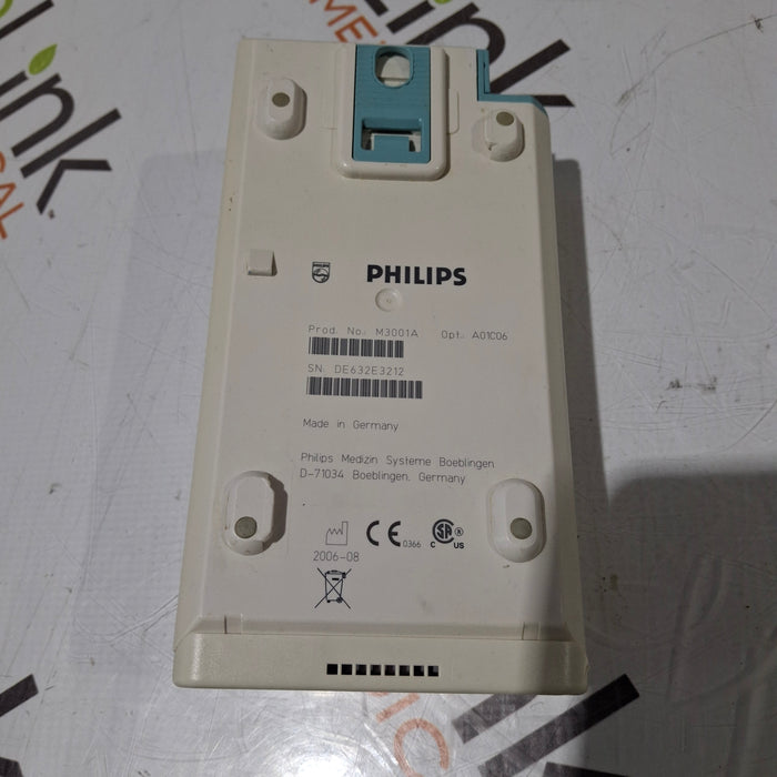 Philips M3001A-A01C06 Fast SpO2, NIBP, ECG, Temp, IBP MMS Module