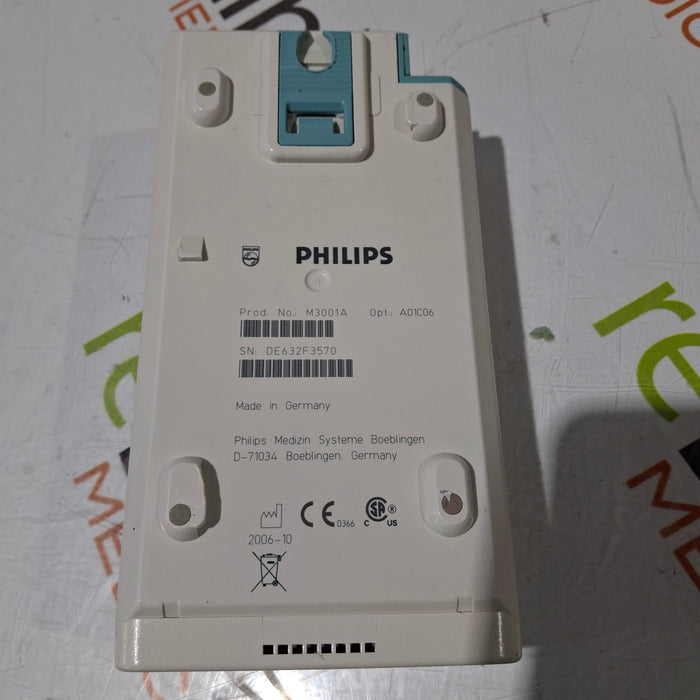 Philips M3001A-A01C06 Fast SpO2, NIBP, ECG, Temp, IBP MMS Module