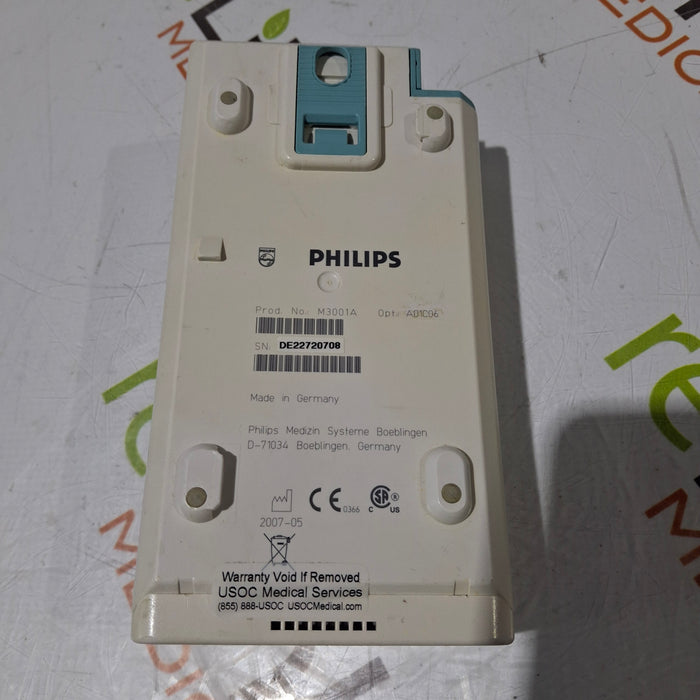Philips M3001A-A01C06 Fast SpO2, NIBP, ECG, Temp, IBP MMS Module