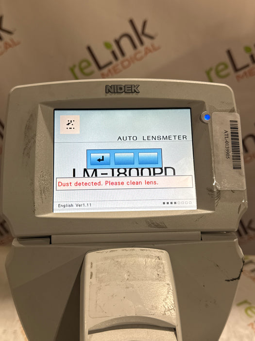 Nidek LM-1800PD Auto Lensmeter