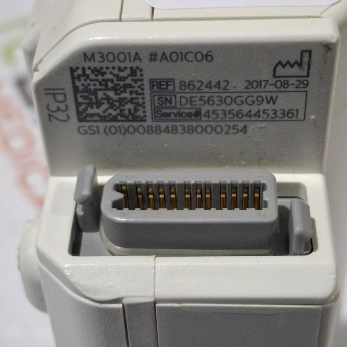 Philips M3001A-A01C06 Fast SpO2, NIBP, ECG, Temp, IBP MMS Module