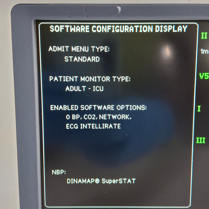 GE Healthcare Dash 4000 - Masimo SpO2 Patient Monitor