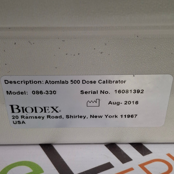 Biodex Atomlab 500 Dose Calibrator