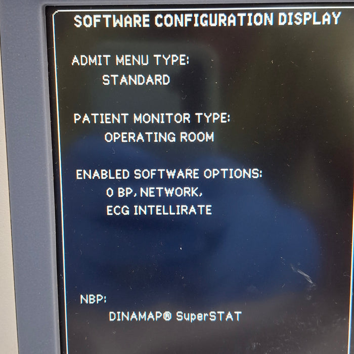 GE Healthcare Dash 4000 - Masimo SpO2 Patient Monitor