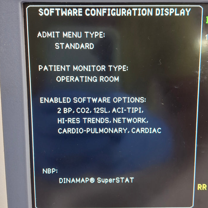 GE Healthcare Dash 4000 - Masimo SpO2 Patient Monitor