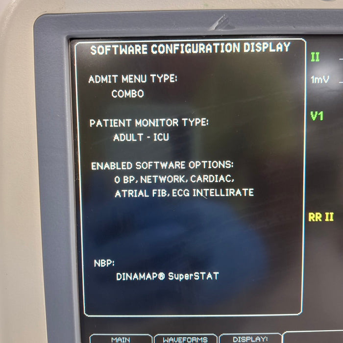 GE Healthcare Dash 4000 - Masimo SpO2 Patient Monitor