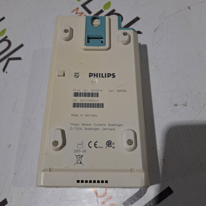 Philips M3001A-A01C06 Fast SpO2, NIBP, ECG, Temp, IBP MMS Module