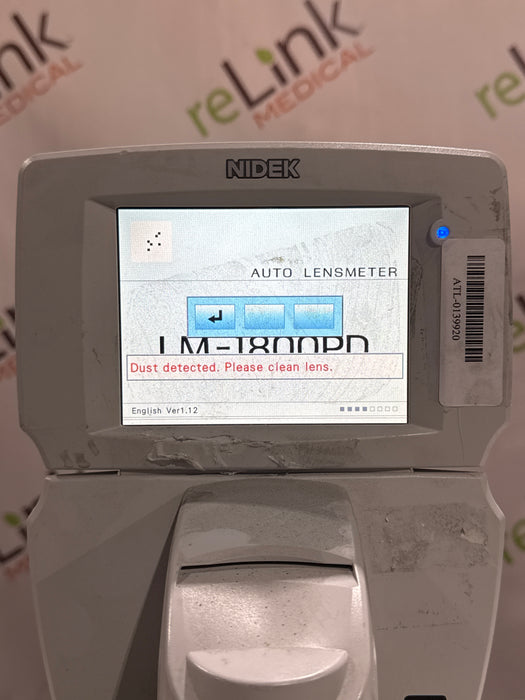 Nidek LM-1800PD Auto Lensmeter