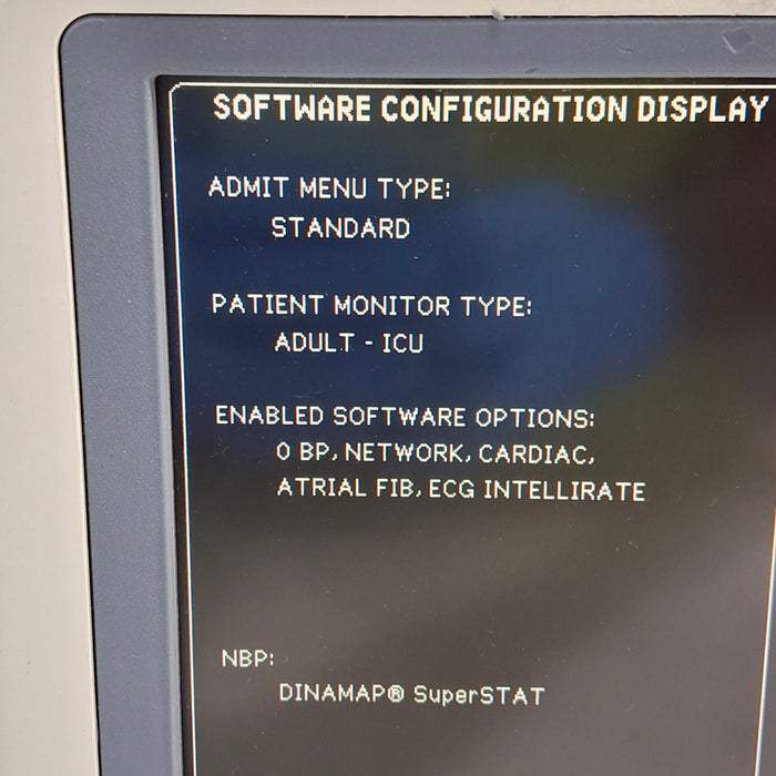 GE Healthcare Dash 4000 - Masimo SpO2 Patient Monitor