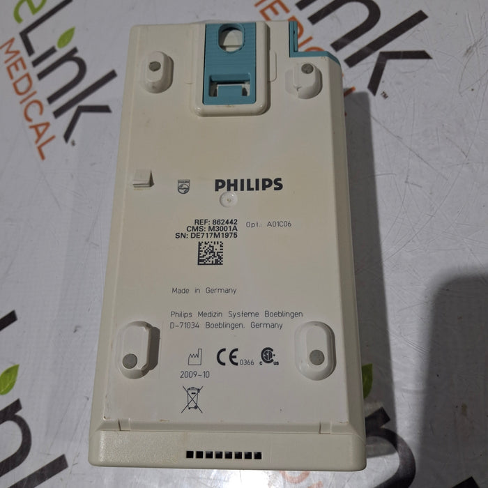 Philips M3001A-A01C06 Fast SpO2, NIBP, ECG, Temp, IBP MMS Module